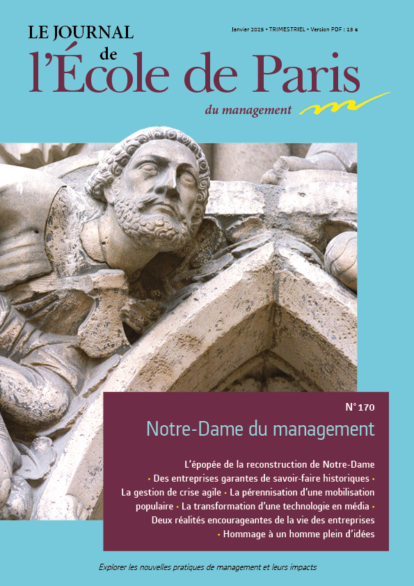 Couverture Le Journal de L'École de Paris du management N°170