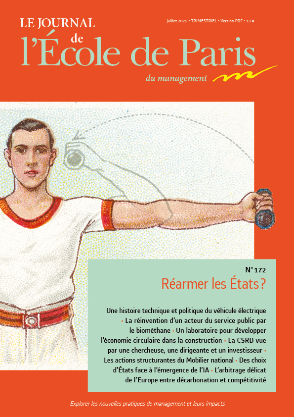 Couverture Le Journal de L'École de Paris du management N°172