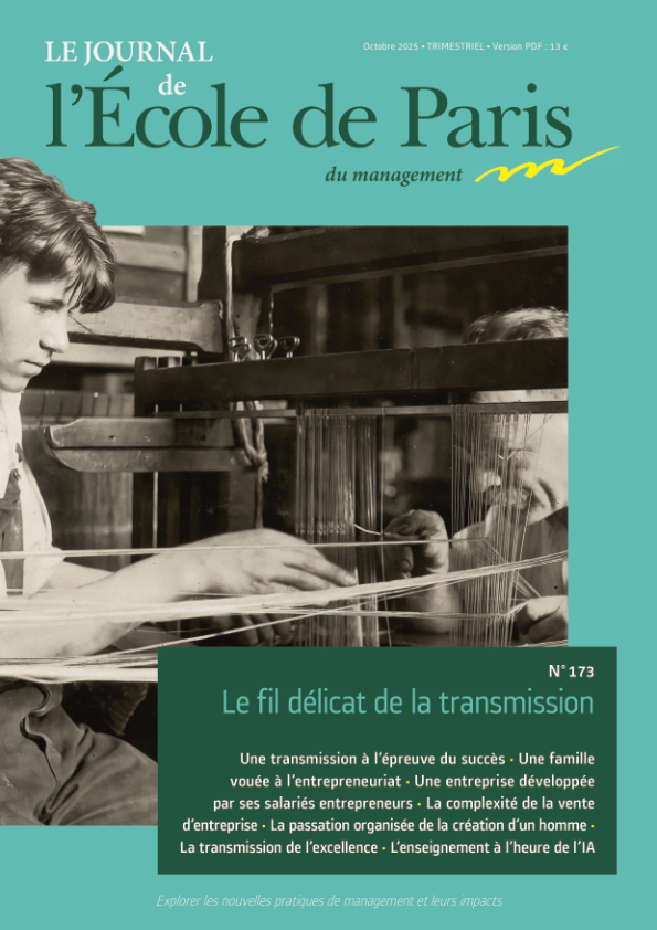 Couverture Le Journal de L'École de Paris du management N°173