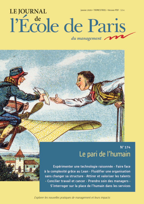 Couverture Le Journal de L'École de Paris du management N°174