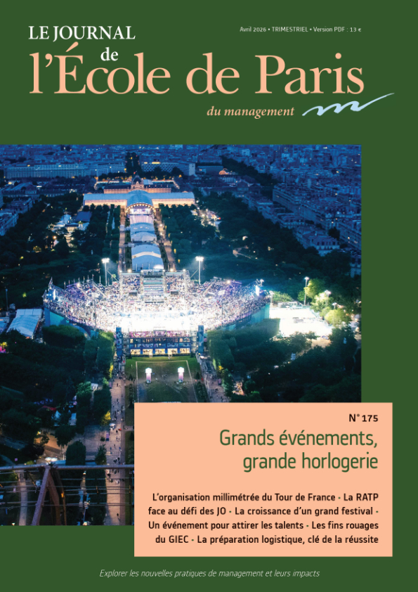 Couverture Le Journal de L'École de Paris du management N°175