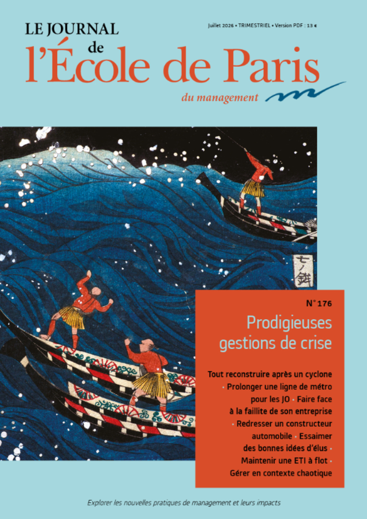 Couverture Le Journal de L'École de Paris du management N°176