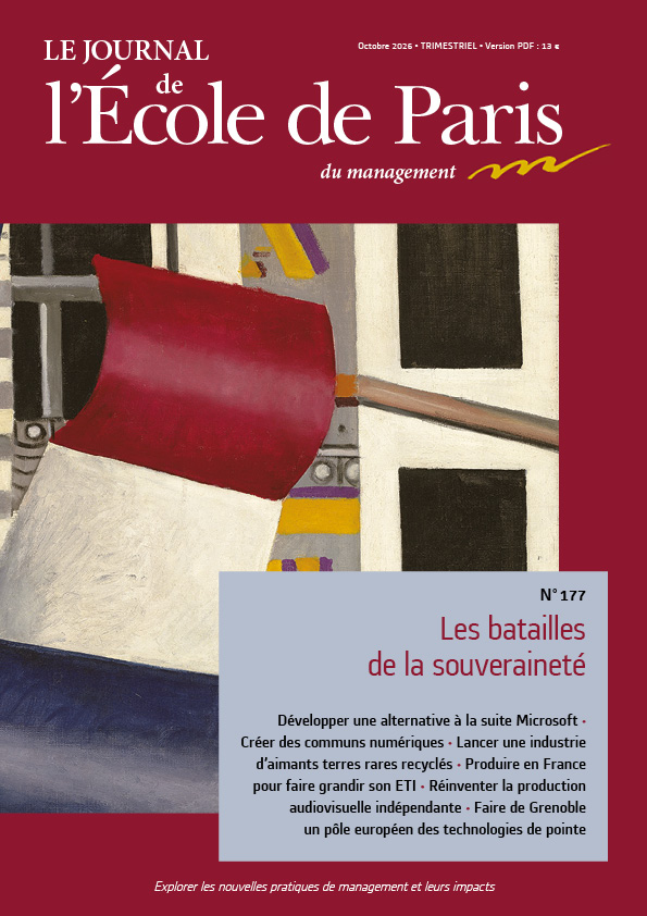 Couverture Le Journal de L'École de Paris du management N°177