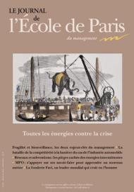 Couverture Journal de L'École de Paris du management N°101