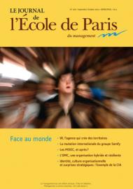Couverture Journal de L'École de Paris du management N°109