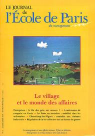 Couverture Journal de L'École de Paris du management N°12