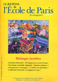 Couverture Journal de L'École de Paris du management N°17