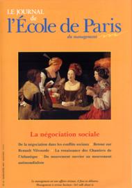 Couverture Journal de L'École de Paris du management N°34