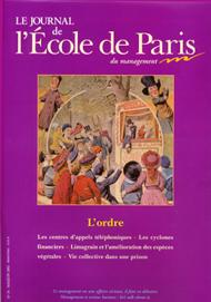 Couverture Journal de L'École de Paris du management N°35