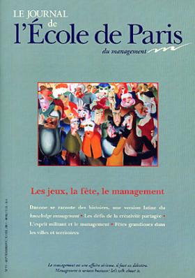 Le Journal de l'École de Paris - Septembre/octobre 2005