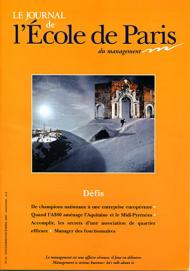 Couverture Journal de L'École de Paris du management N°56