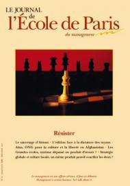 Couverture Journal de L'École de Paris du management N°72