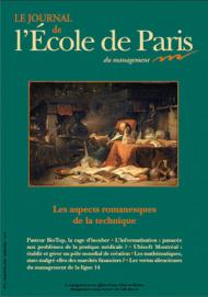 Couverture Journal de L'École de Paris du management N°76