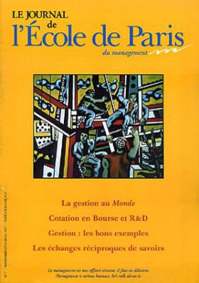 Le Journal de l'École de Paris - Novembre/décembre 1997