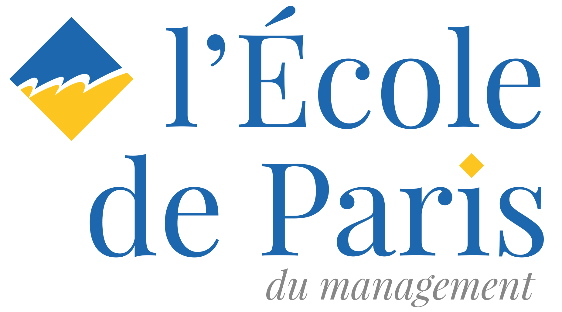 Logo de l'École de Paris du management
