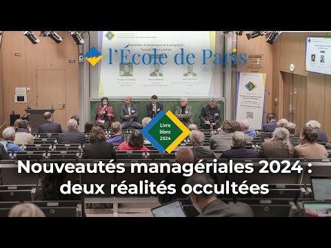 Aperçu vidéo Livre blanc – Nouveautés managériales 2024 : deux réalités occultées